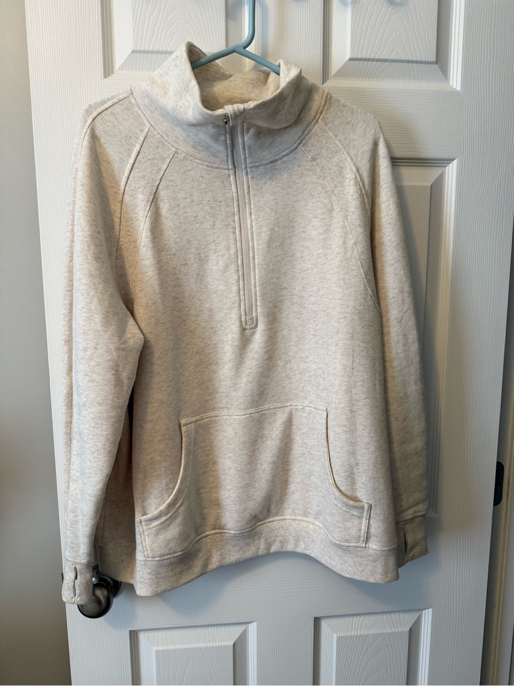 Maurices Half-Zip Pullover Sweater - Light Cream